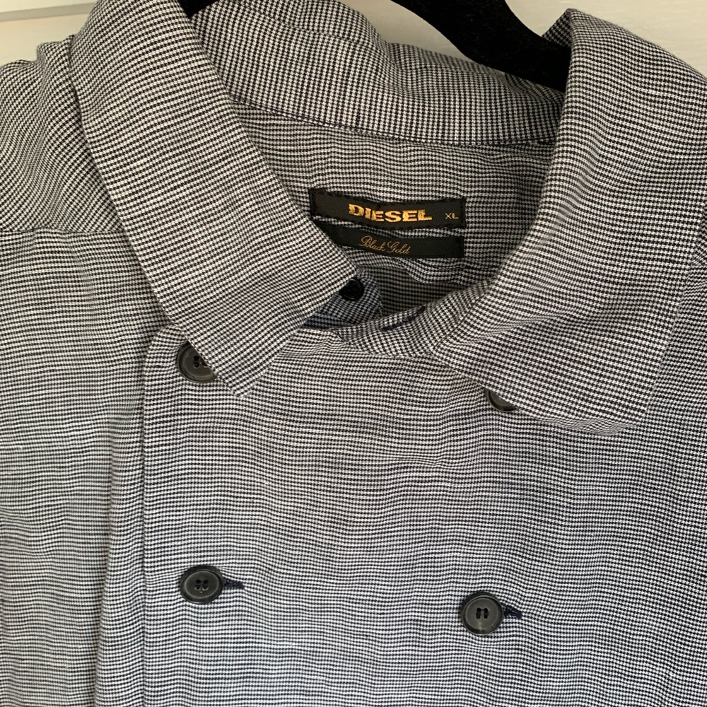 Diesel Double Breasted Button down shirt